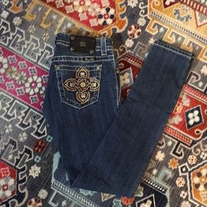 Miss Me skinnies size 26